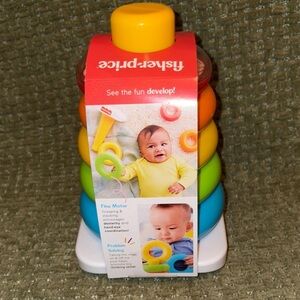 Fisher-Price rock and stack toy six months plus